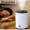 Umidificador de Ar 4 Lt Difusor de Aromas Ultras Profis Led - 4