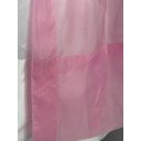 Ver imagem 5 de Cortina no Tecido Voil Rosa com Forro Cetim Branco - 2,30l X 2,60a