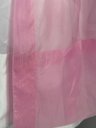 Ver imagem 5 de Cortina no Tecido Voil Rosa com Forro Cetim Branco - 2,30l X 2,60a