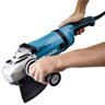 Esmerilhadeira Angular 230mm 9'' 2600w Metal 6600 Rpm com Chave de Pino e Punho Ga9040s 220v Makita - 7