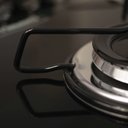 Ver imagem 6 de Kit Balcão para Cooktop Violeta Cor Branca com Fogão Cooktop 5 Bocas Ultrachama Preto