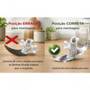 Ver imagem 2 de Processador de Alimentos Fred Store Inox 2 Funções 2 Velocidades 300W Prata 220V