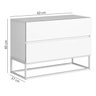 Mesa de Cabeceira Eros 60cm - 3