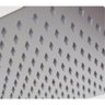 Chuveiro Ducha Inox 20x20 Slim Suporte Teto Prata Quadrado - 2