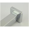 Chuveiro Ducha Inox 20x20 Slim Suporte Teto Prata Quadrado - 3