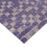 Pastilha de Vidro para Banheiro Craquelado Lilás 30cmx30cm - 5