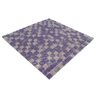 Pastilha de Vidro para Banheiro Craquelado Lilás 30cmx30cm - 4