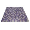 Pastilha de Vidro para Banheiro Craquelado Lilás 30cmx30cm - 3
