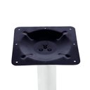 Ver imagem 4 de Mesa Zeta Ferro Branco 75 Cm (alt) Disco Redondo Tampo Mdp Redondo 80 Cm (larg) X 2,5 Cm (alt)