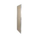 Ver imagem 3 de Kit Porta de Madeira Decorada 212x75cm com Batente de Alumínio 3,6cm Gaúcha MGM Abertura Esquerda Marrom/Carvalho Alpha