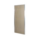 Ver imagem 2 de Kit Porta de Madeira Decorada 212x85cm com Batente de Alumínio 3,6cm Gaúcha MGM Abertura Esquerda Marrom/Carvalho Alpha