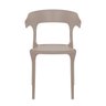 Cadeira de Jantar Garden Luxo Empilhável Gd-011 - Nude - 3