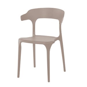 Cadeira de Jantar Garden Luxo Empilhável Gd-011 - Nude