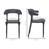 Cadeira de Jantar Garden Luxo Empilhável Gd-011 - Nude - 2