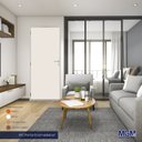 Ver imagem 2 de Kit Porta de Madeira Lisa 212x65cm com Batente de Alumínio 3,6cm Ecomadeiral Mgm