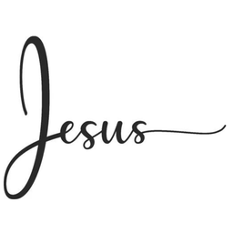 Cruz Jesus - Mdf - Preto - Placa Aplique - 30x40cm - 2