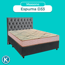 Ver imagem 4 de Cama Box + Colchão Casal D33 Maxsono Paropas + Cabeceira Estofada