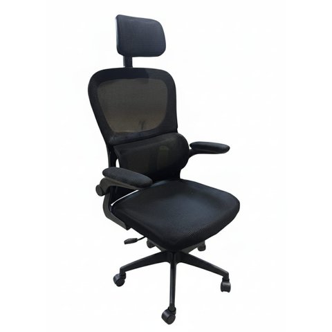 Cadeira Escritório Presidente Ergonômica Preta