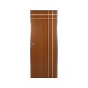Ver imagem 1 de Kit Porta de Madeira Decorada 212x65cm com Batente de Alumínio 3,6cm Mantiqueira MGM