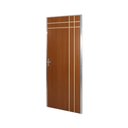 Ver imagem 2 de Kit Porta de Madeira Decorada 212x65cm com Batente de Alumínio 3,6cm Mantiqueira MGM