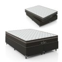 Ver imagem 1 de Cama Box Queen Bipartido + Colchão Paris Molas Ensacadas Pocket - 61x158x198cm - e-Shop Casa - Jacqu