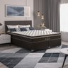Cama Box Queen Bipartido + Colchão Paris Molas Ensacadas Pocket - 61x158x198cm - e-Shop Casa - Jacqu - 6