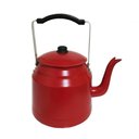 Ver imagem 1 de Chaleira de Alumínio Vermelha Craqueada 5 Litros Extang