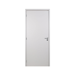 Kit Porta de Madeira Lisa 215x84cm com Batente de MDF Ultra 07cm Melamínico MGM Abertura Direita - 4