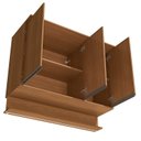 Ver imagem 6 de Armário Aéreo 3 Portas 120cm com LED Fita Linha Liga Modulado