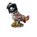 Ver imagem 2 de Galo Artesanal - Peça Decorativa Colorida e Charmosa