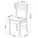 Ver imagem 4 de Mesa de Jantar 4 Lugares Luminare Mel/Nude - Viero Móveis