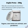 Argila Preta Corpo e Rosto 300g Basic Via Aroma - Todos Os Tipos - 3