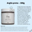 Ver imagem 2 de Argila Preta Corpo e Rosto 300g Basic Via Aroma - Todos Os Tipos
