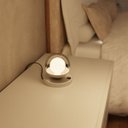 Ver imagem 4 de Abajur Luminária de Mesa Dama Interruptor e Globo e Lâmpada Branco Quente Decoração Casa Sala Quarto