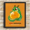 Quadro Com Moldura - Dragon Ball Z: Baby Shenlong - Grande - 1
