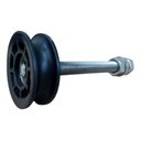 Ver imagem 4 de Kit com 2 Roldanas com Fixação Inox para Porta de Câmara Fria - IBRFI Winner Equipamentos Roldana de