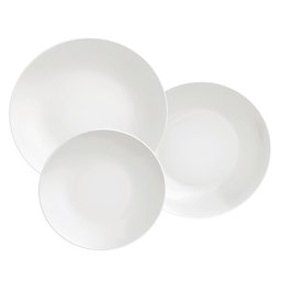 Jogo de Pratos de Porcelana 12 Peças Leonora Tramontina Leonora 12 Peças - 1