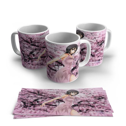 Caneca de Porcelana Anime Bleach Modelo 15