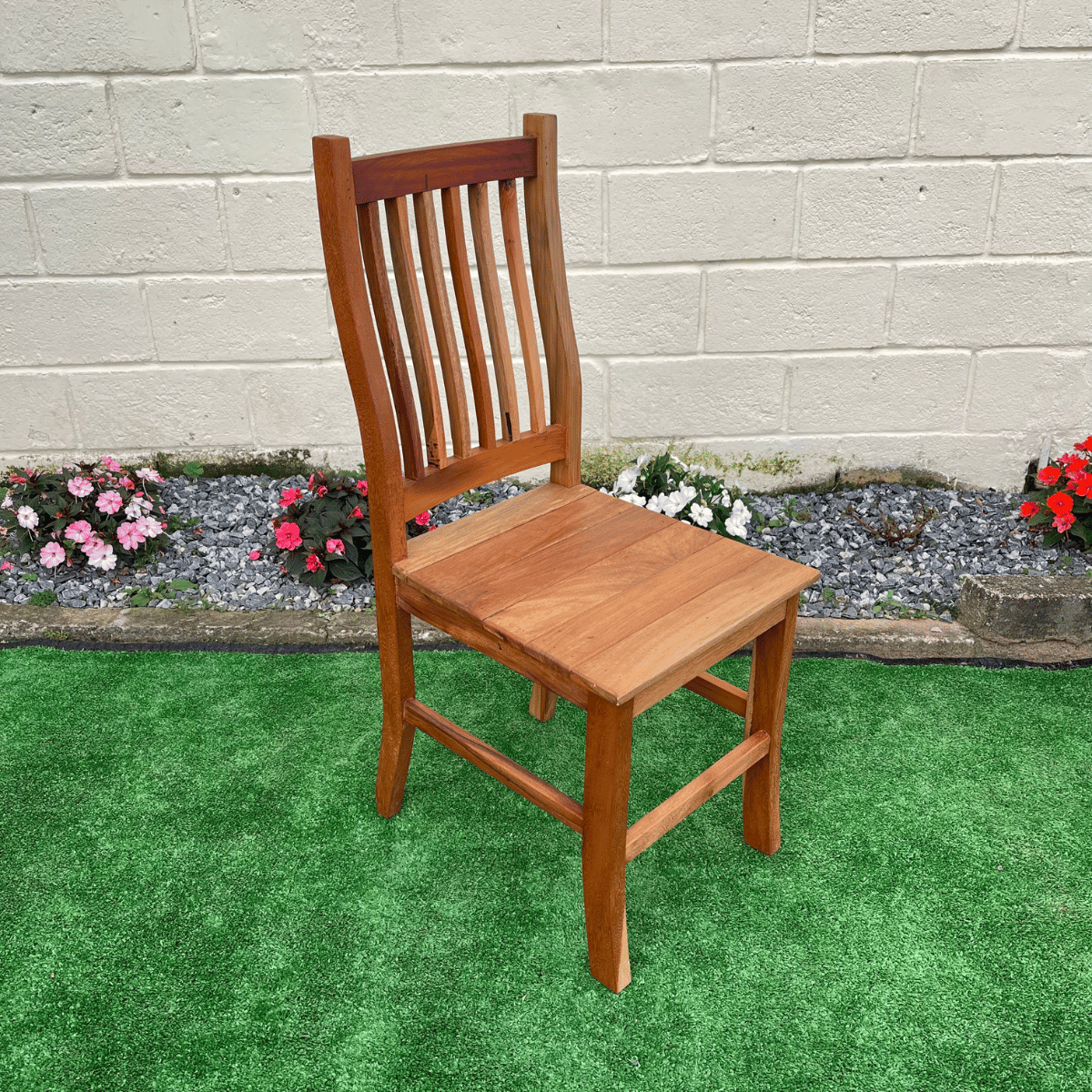Mesa de Madeira de Demolição 1,60x 0,80 com 6 Cadeiras Anatômica Sudeste Rustico - 6