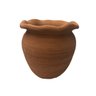 Vaso de Cerâmica Barro Babadinho Grande Para Plantas DEC179 - 2