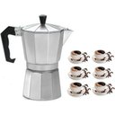 Ver imagem 2 de Cafeteira Italiana 300 Ml 6 Xícaras Café Express
