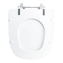 Ver imagem 5 de Tampa Vaso Sanitário Madeira Laqueada Ibiza Branco para Bacia Incepa