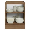Ver imagem 5 de Balcão de Cozinha 60 cm 1 Porta (sem Tampo) Rustic/Crema Vik Madesa