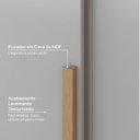 Ver imagem 6 de Guarda-Roupa Planejado de Canto 4 Peças 6 Portas com 4 Portas de Correr Jade CabeCasa MadeiraOriginals Cinza/Urbano