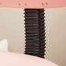 Cadeira Infantil de Escritório Base Giratória Ergonômica Alpaca Rosa - 6