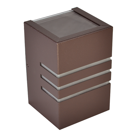 Arandela De Aluminio G9 Bivolt Marrom Rioprelustres 6204 Arandela 6204