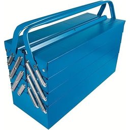 Caixa Sanfonada para Ferramentas Tramontina com 7 Gavetas e Alças Fixas - 1