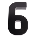 Ver imagem 1 de Numero Residencial Preto 6 - Roper Plast