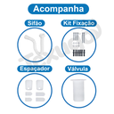 Ver imagem 2 de Tanque Plástico para Lavar Roupa 22l + Sifão Astra Tq0sf/sc