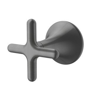Acabamento para Registro Docolbase 3/4" Liss Grafite Escovado